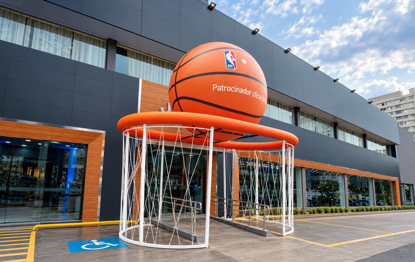 Jeep x NBA — Experiência de marca