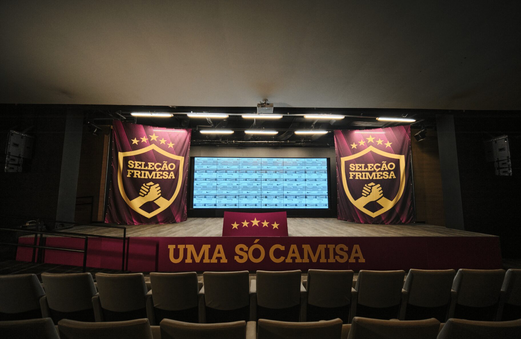 Palco da ativação Frimesa na Neo Química Arena