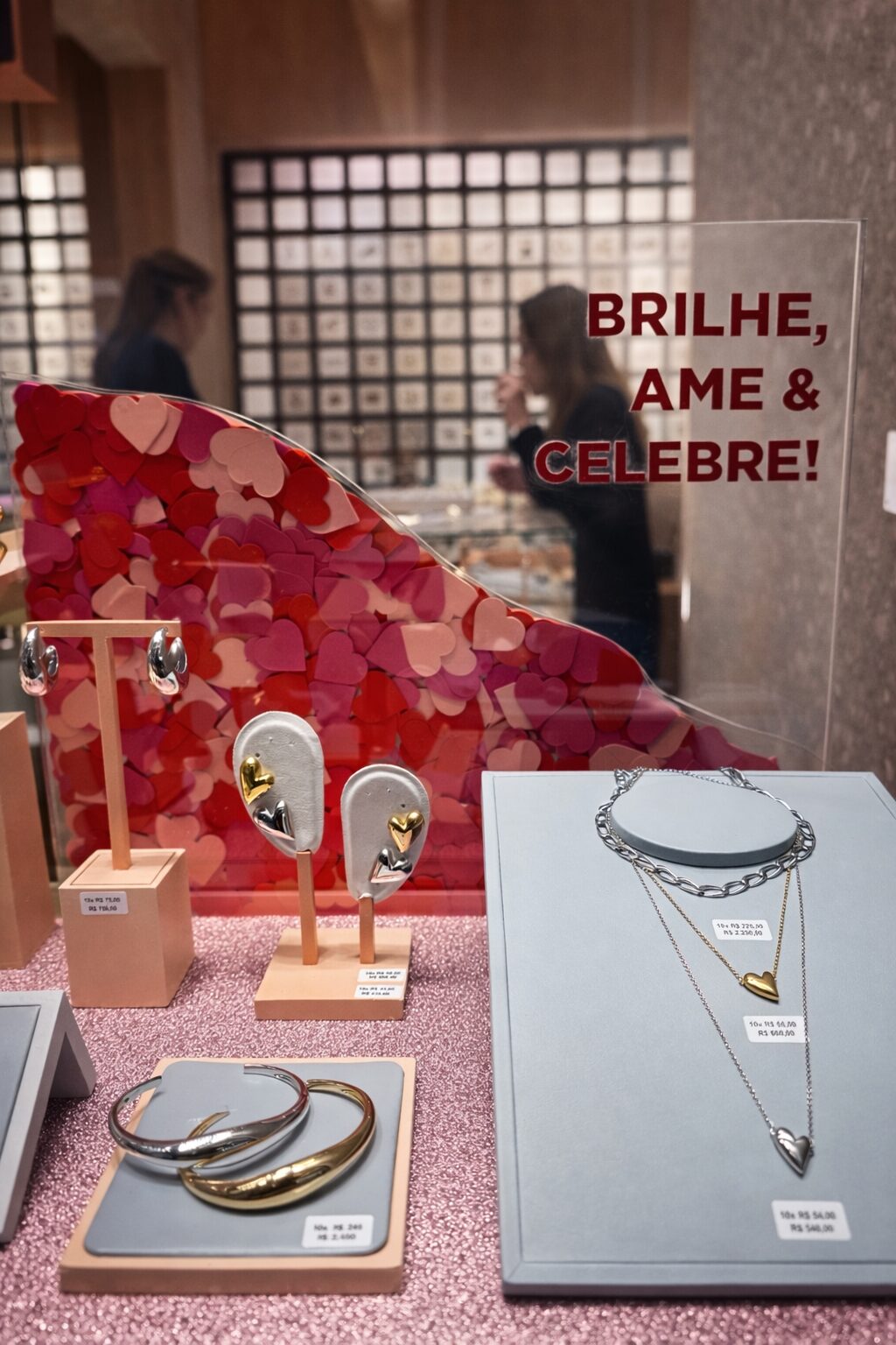 Vitrine joalheria